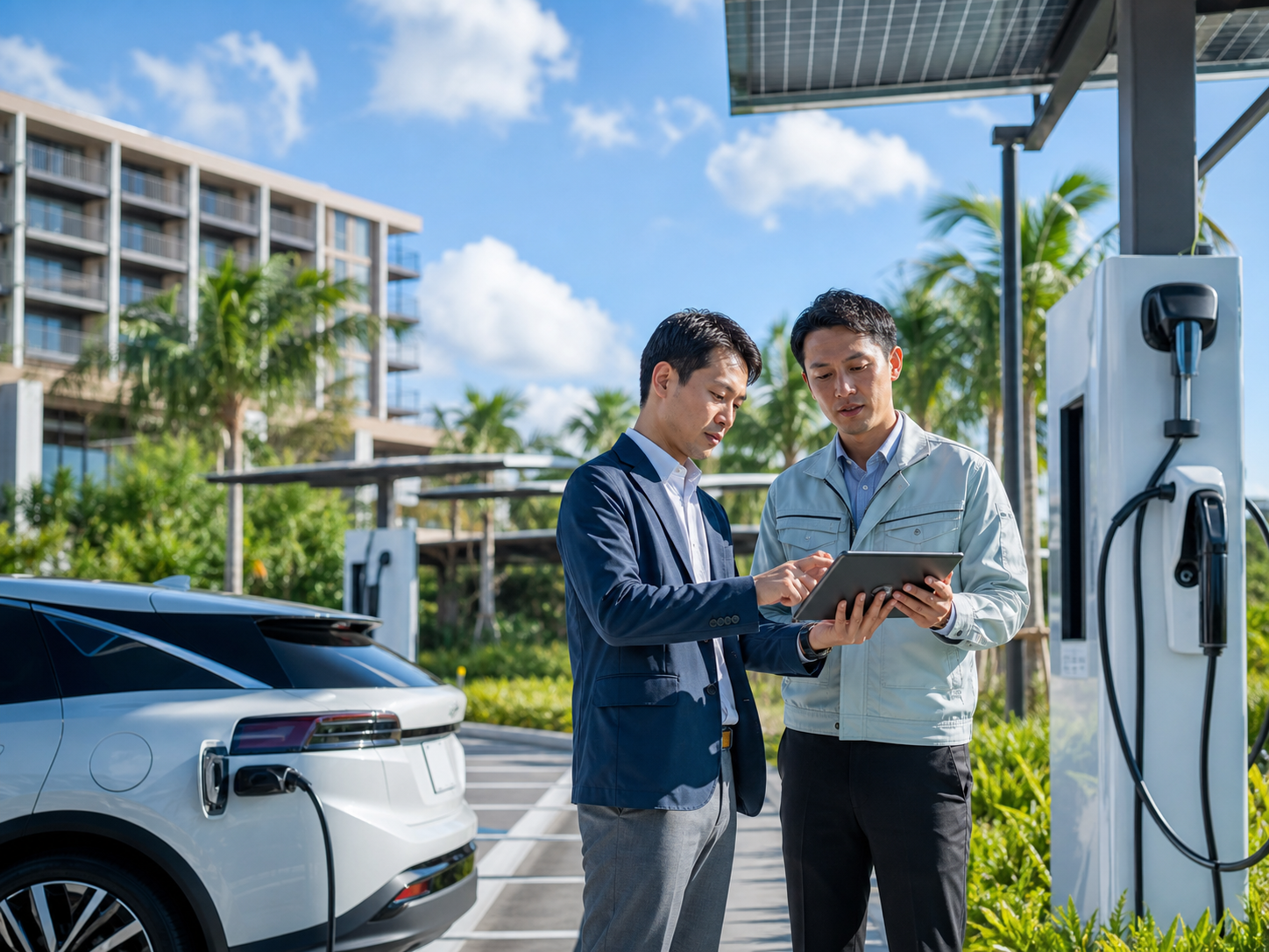“充電できる施設”が、新たな集客導線に。