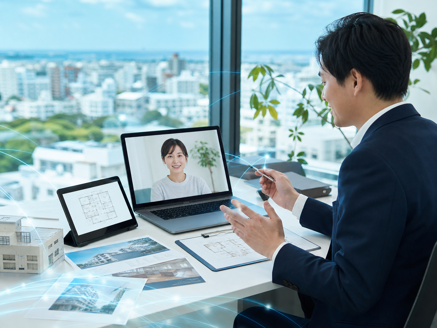 “店舗に行かなくても契約できる時代”へ。